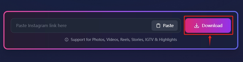 Step 3: Download video